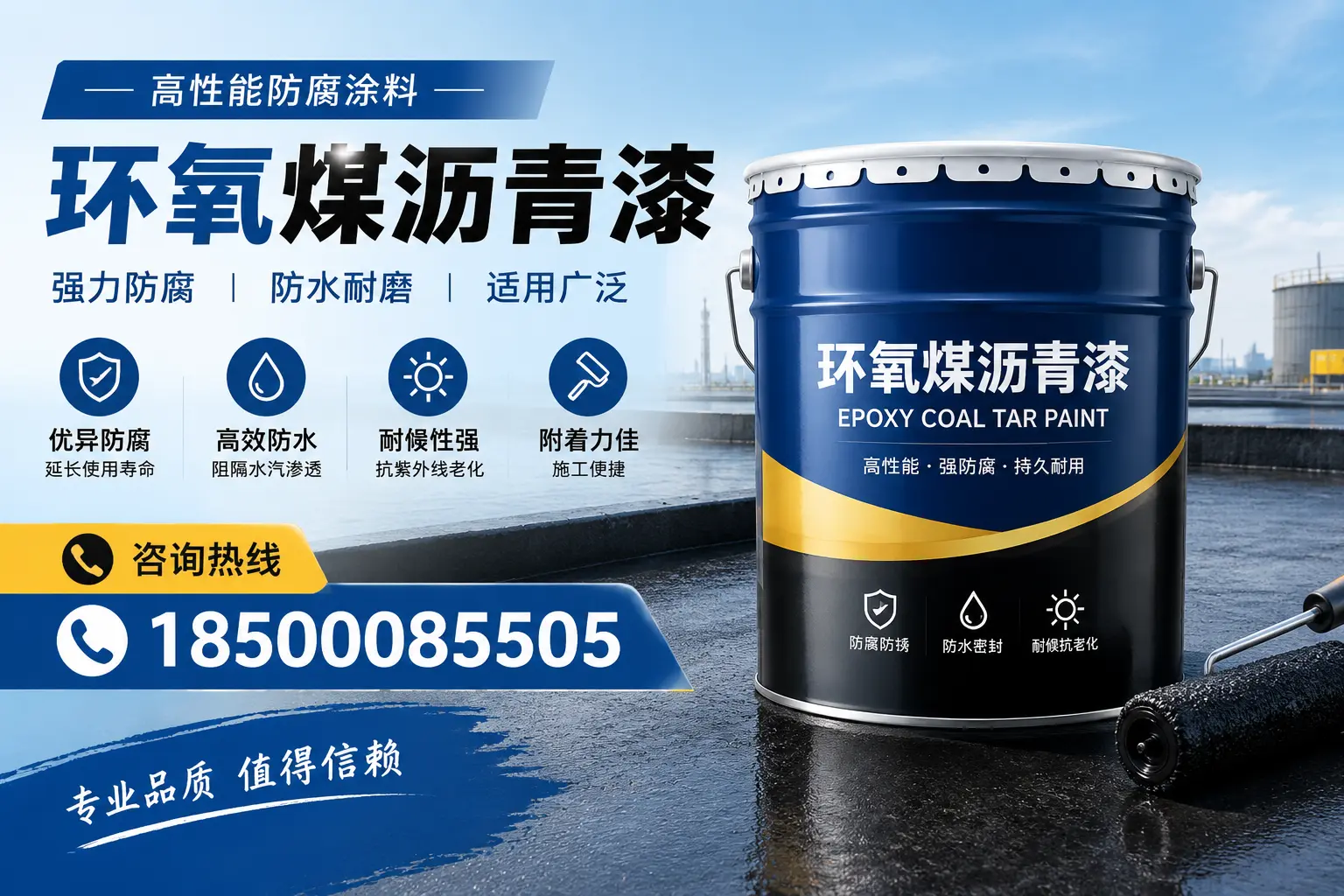 环氧煤沥青漆的主要成分与功能，陵川用户深度了解
